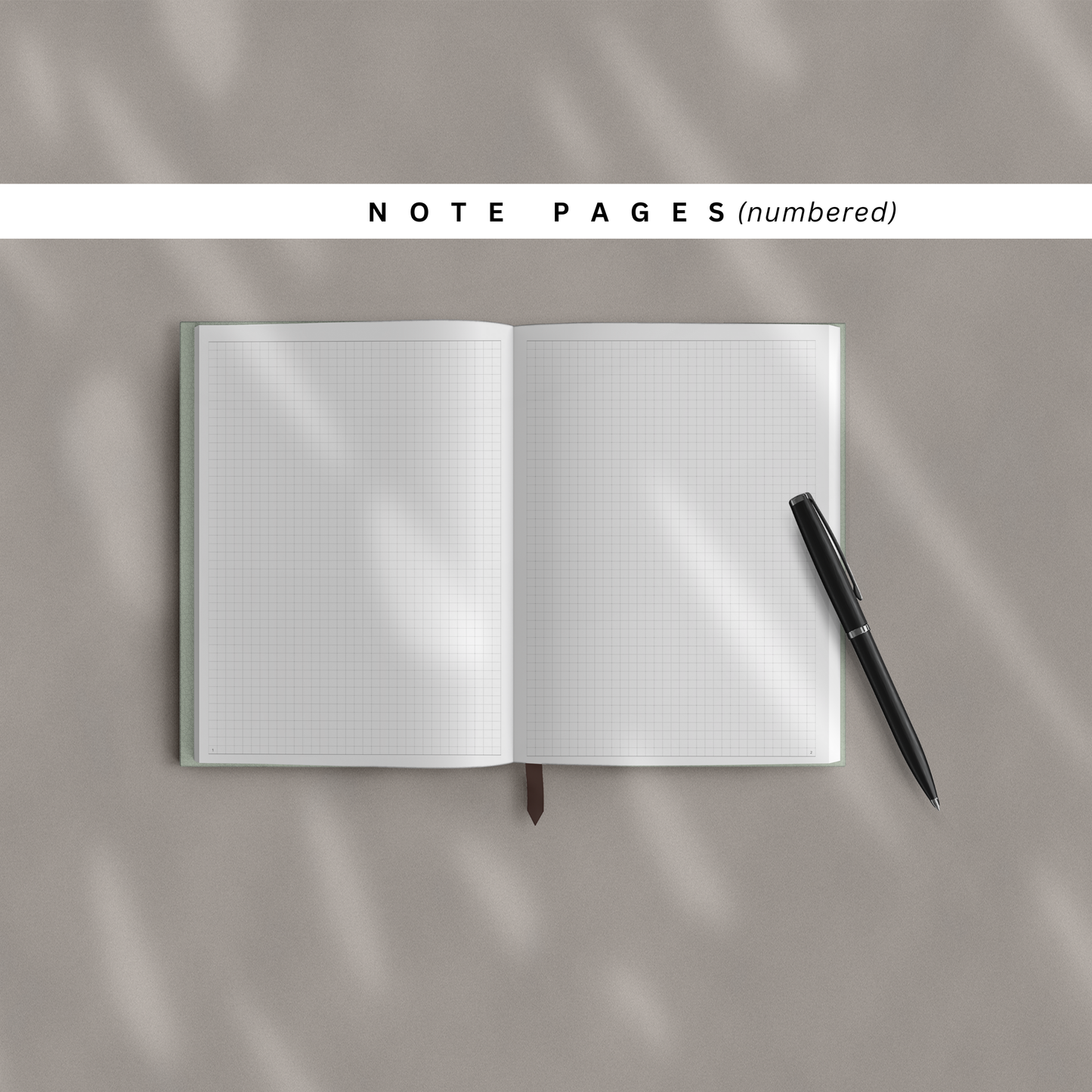 PREORDER • Weekbook Hybrid 2026 • A5 Size • Softcover Book Bound • Tomoe River Paper