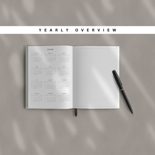 PREORDER • Weekbook Hybrid 2026 • A5 Size • Softcover Book Bound • Tomoe River Paper