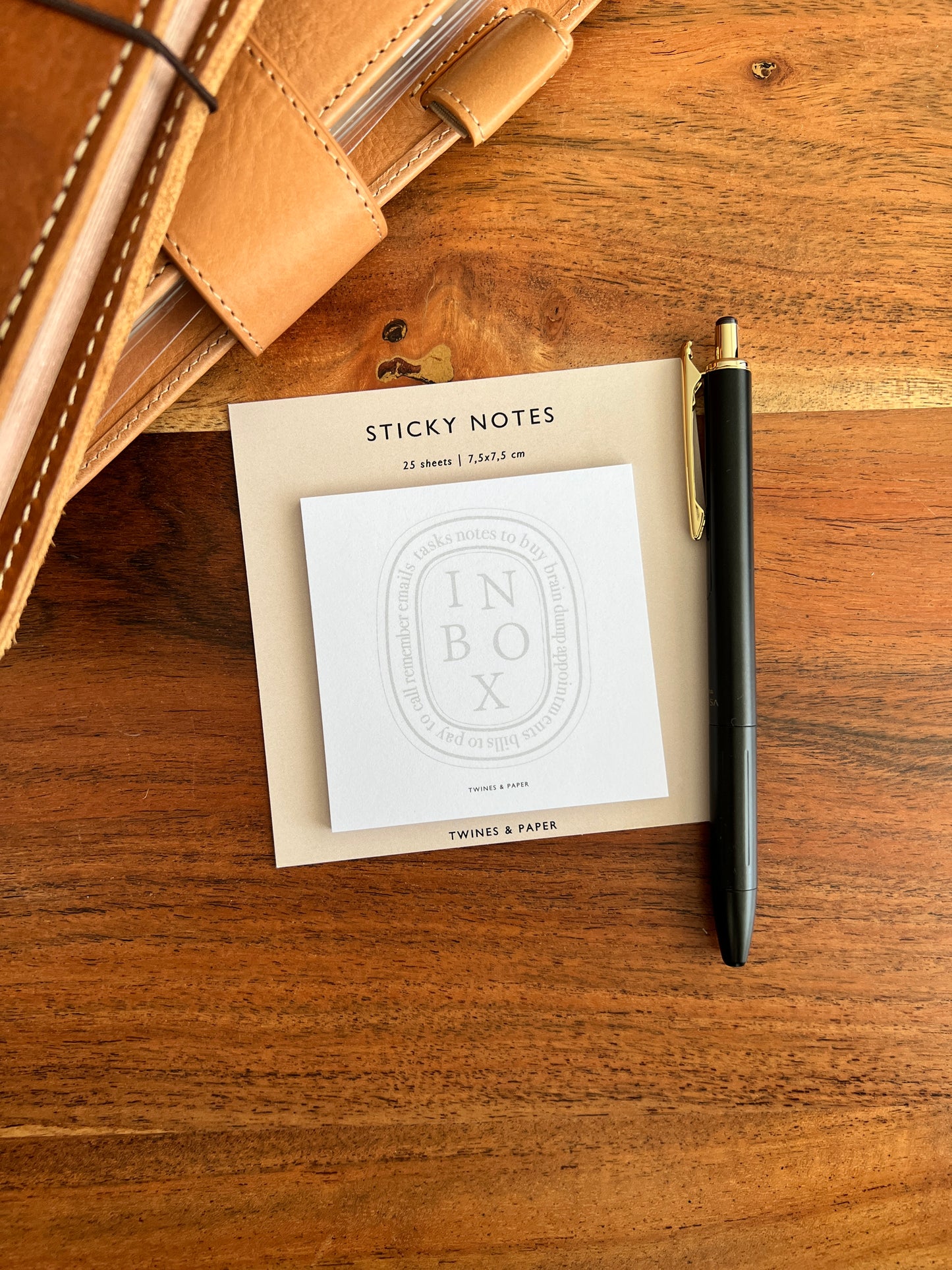 "diptyque inbox" Sticky Notes • 7,5x7,5cm • 25 sheets
