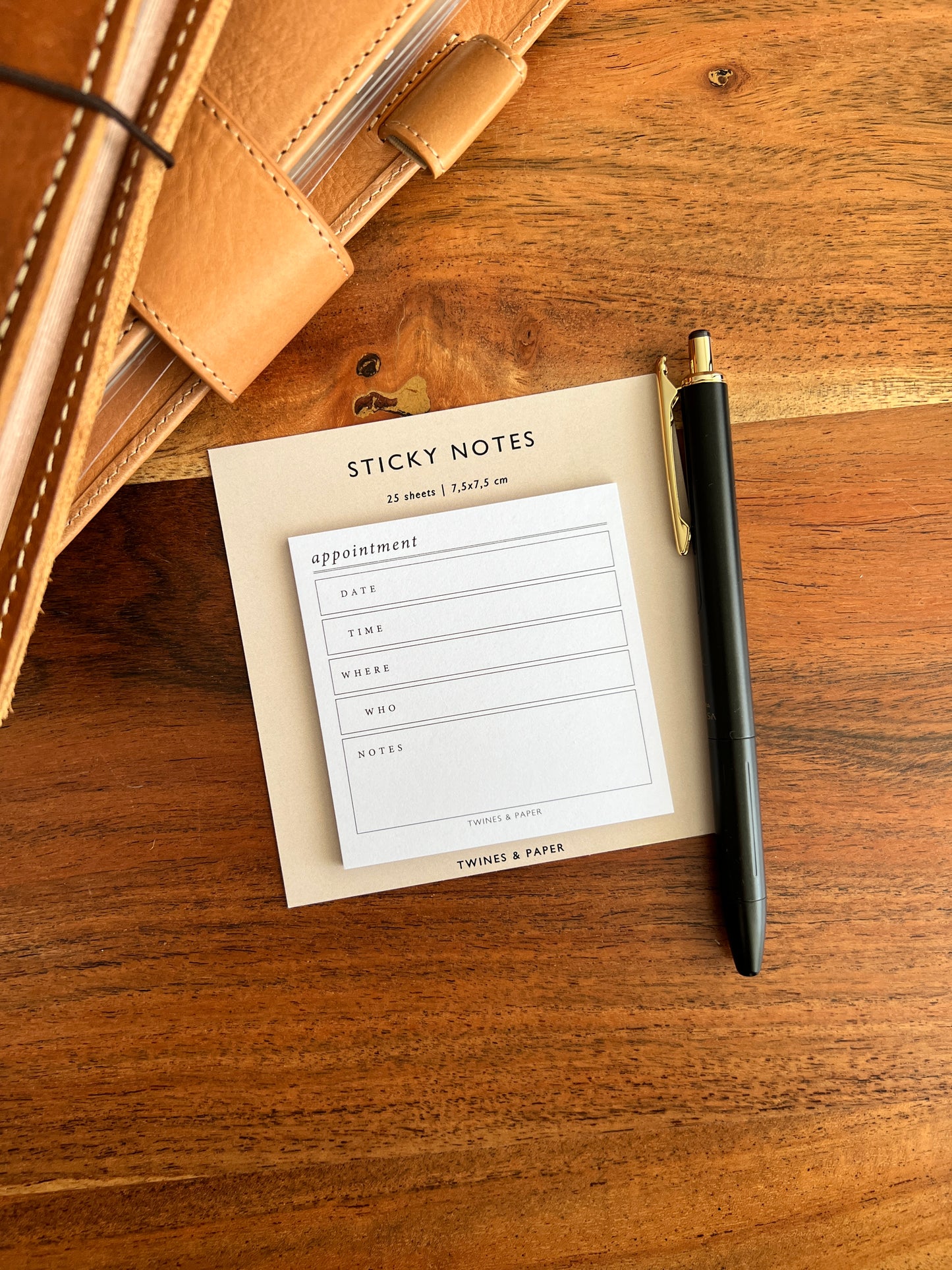 "appointment" Sticky Notes • 7,5x7,5cm • 25 sheets