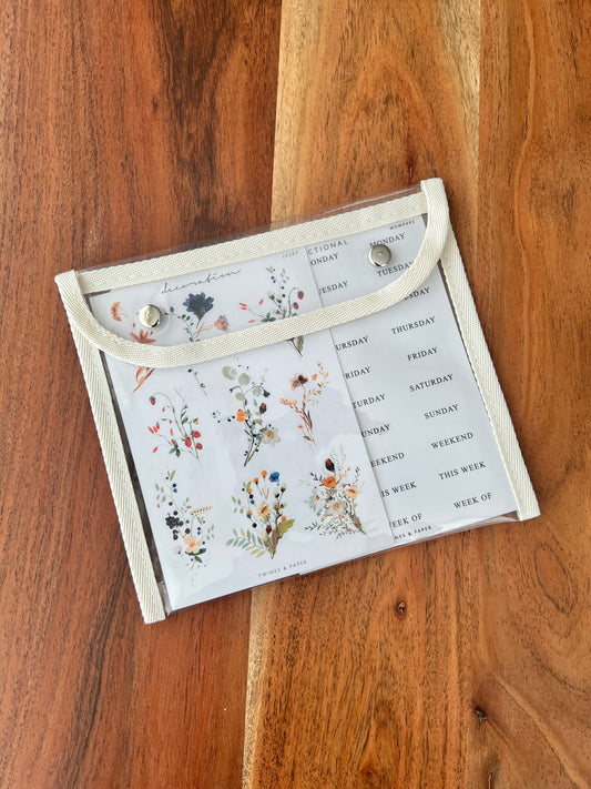Clear Pouch • Transparent PVC Cream Lining