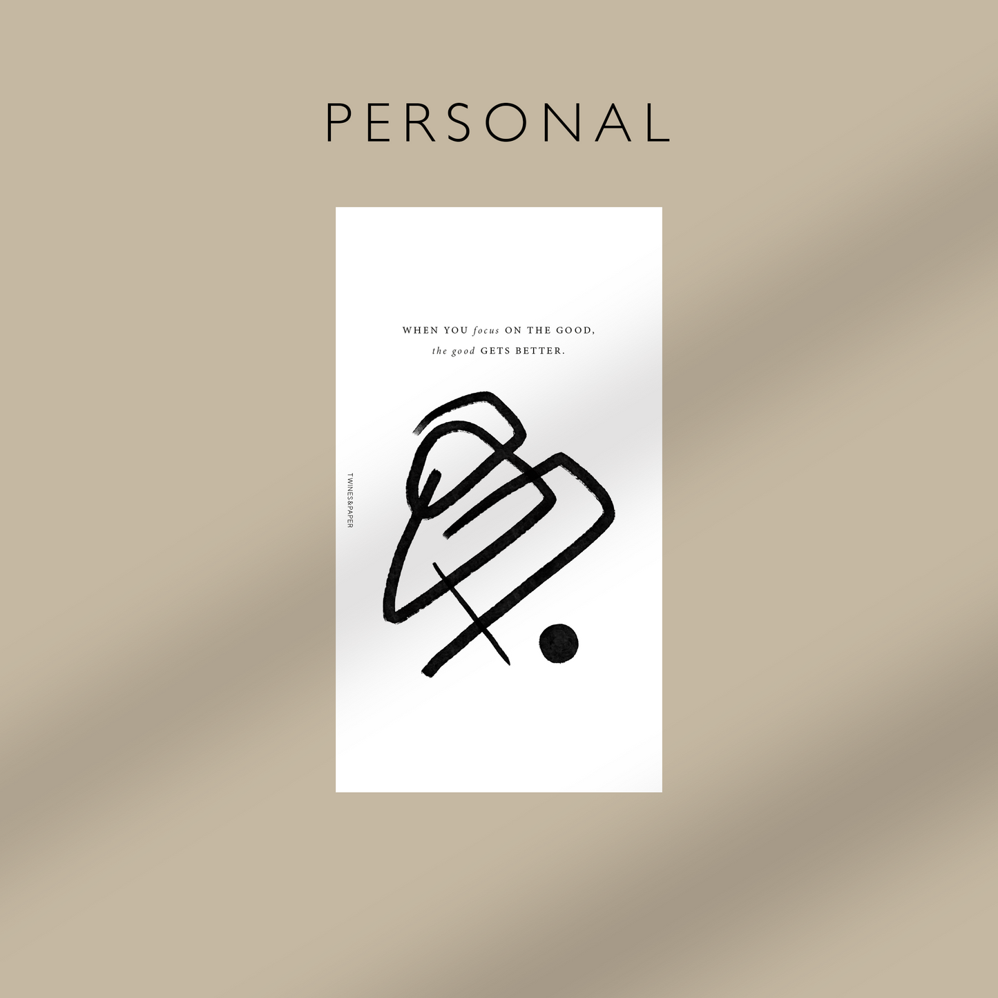 "Focus On The Good" Printable Planner Dashboards Pocket, A6, Personal, Personal Wide, A5