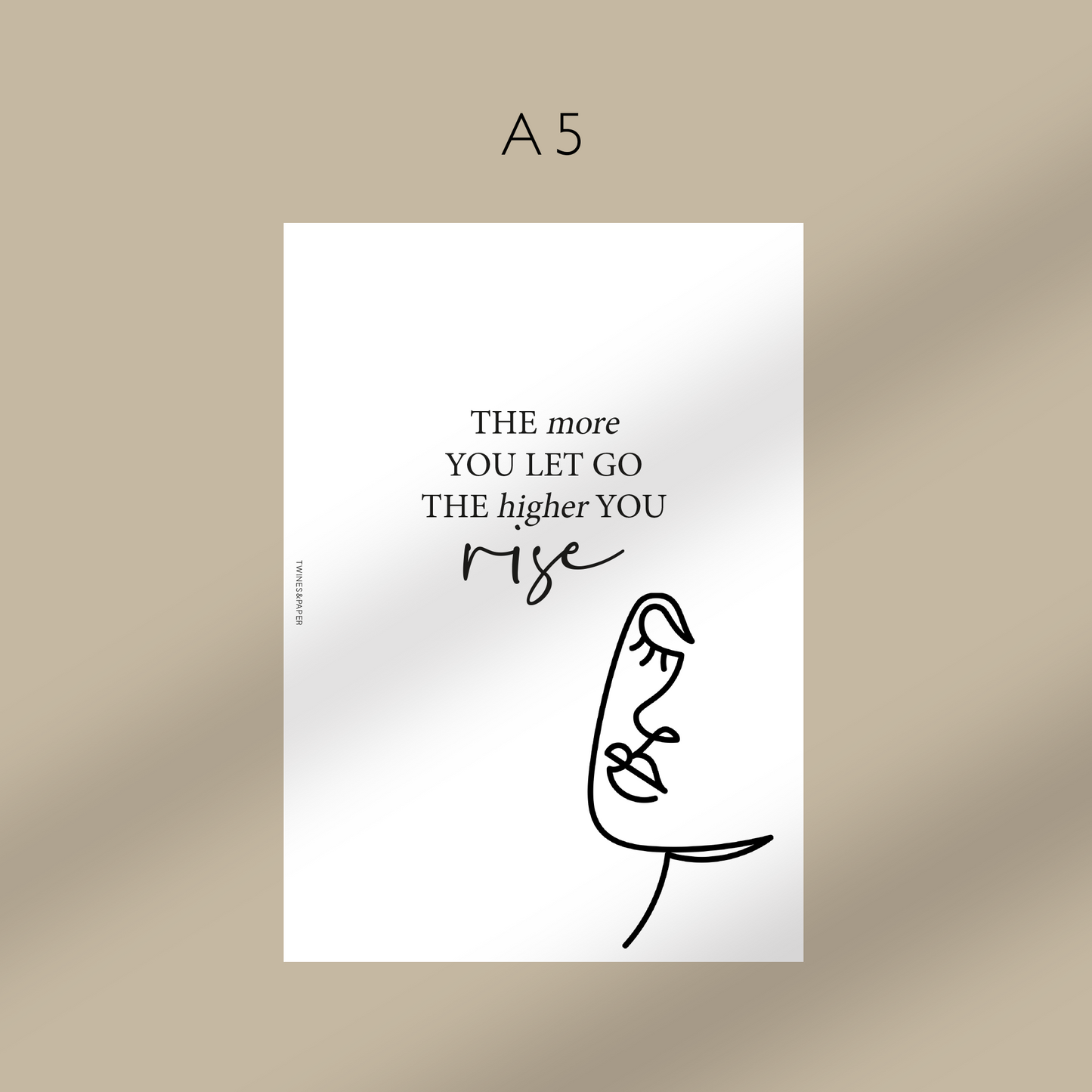 "...The Higher You Rise" Printable Planner Dashboards Pocket, A6, Personal, Personal Wide, A5