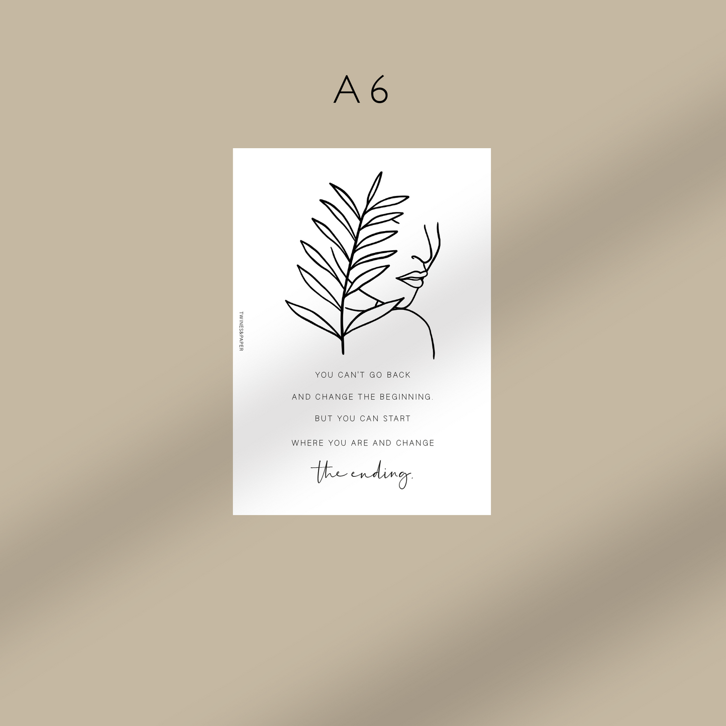 "Change The Ending" Printable Planner Dashboards Pocket, A6, Personal, Personal Wide, A5