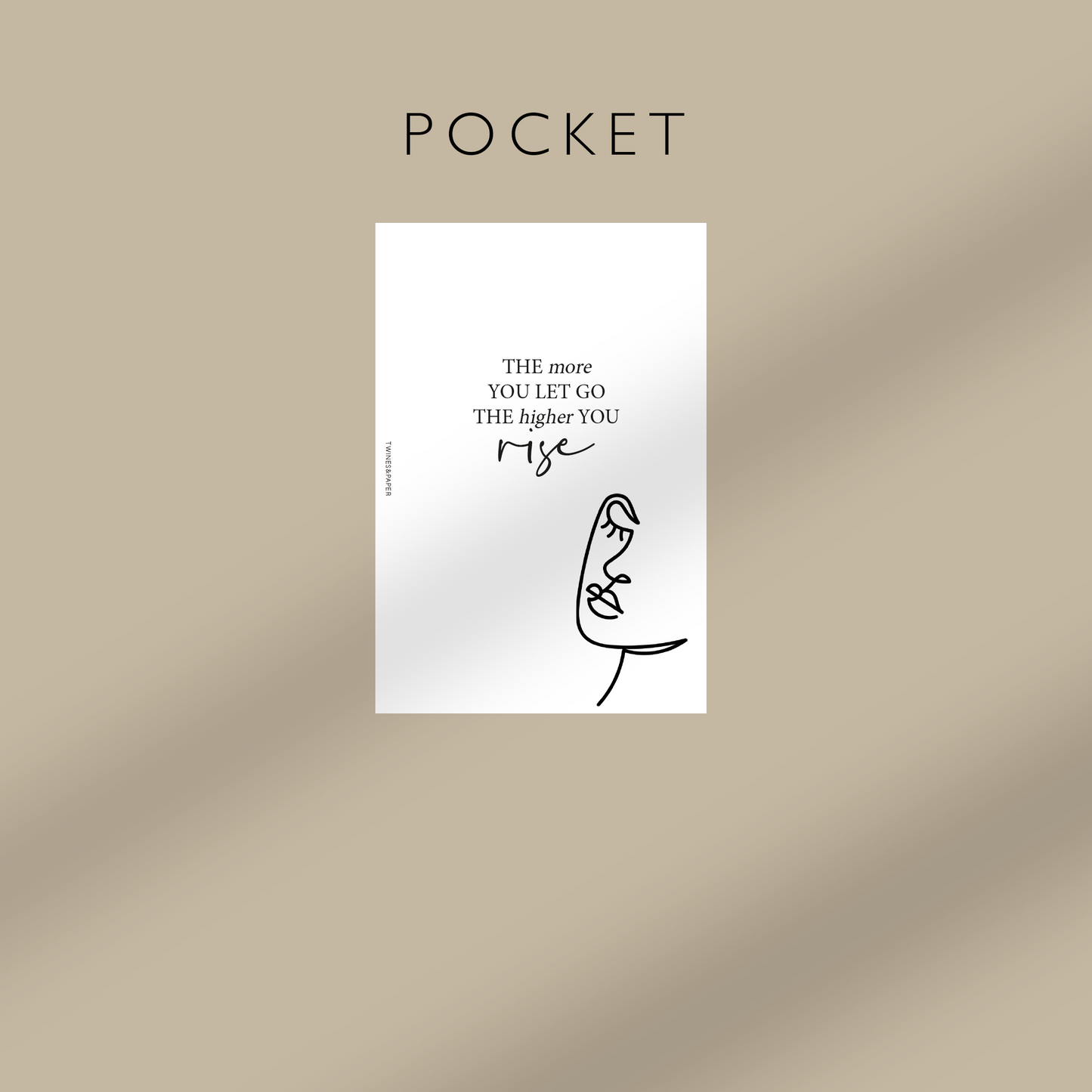 "...The Higher You Rise" Printable Planner Dashboards Pocket, A6, Personal, Personal Wide, A5