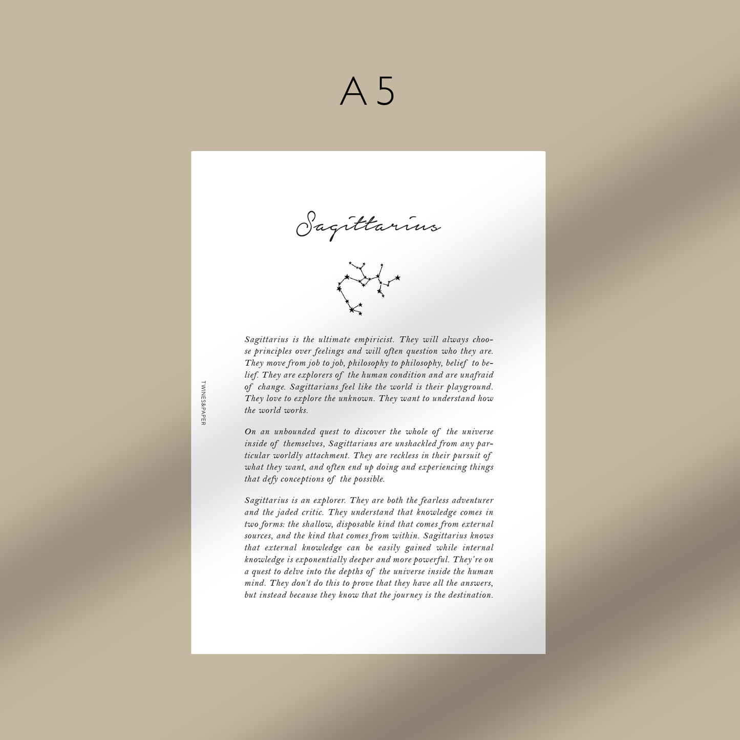 "Sagittarius" Zodiac Sign Personality - Printable Dashboards