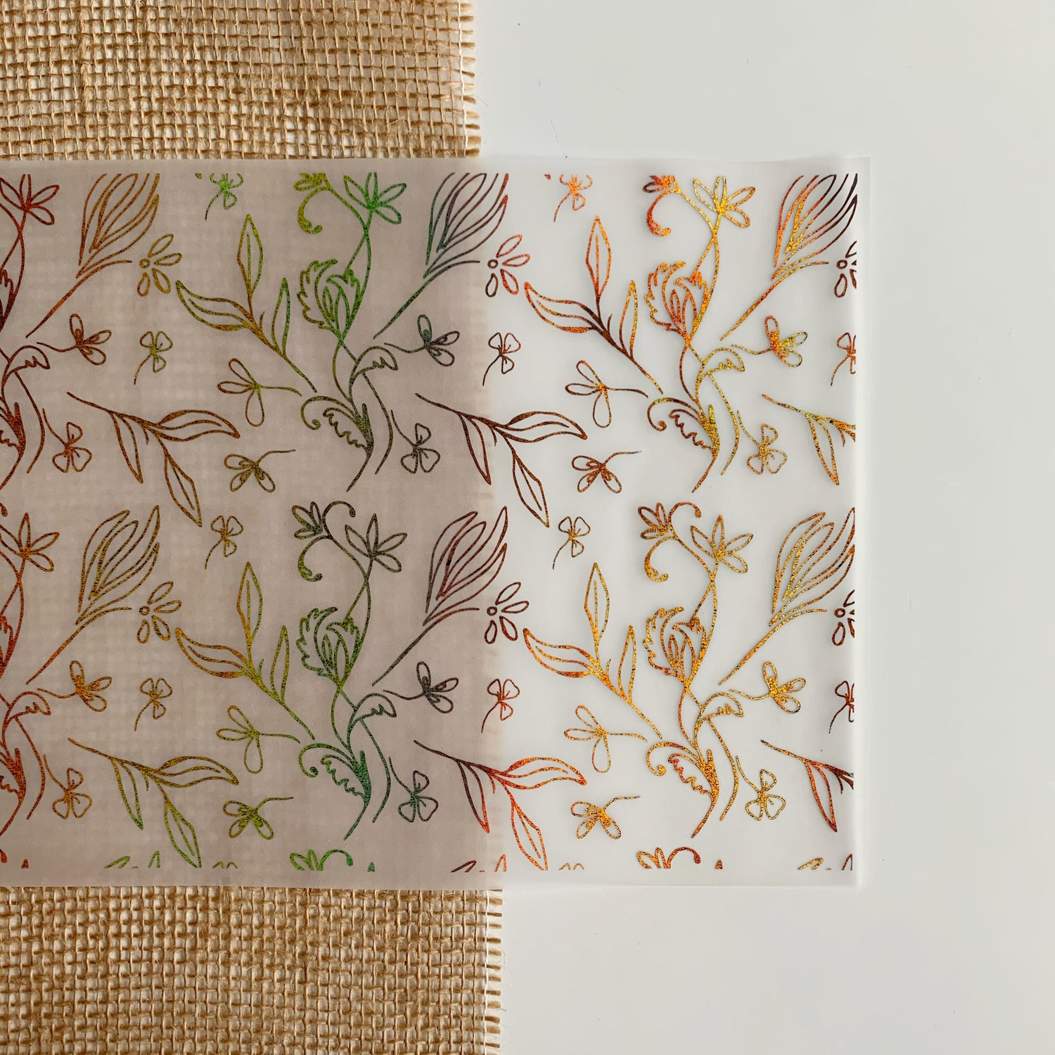 Foiled Vellum/Acetate