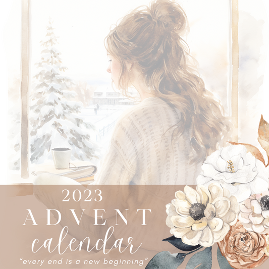 2023 Advent Calendar • "every end is a new beginning" • 24 treats