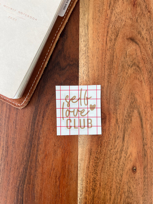 „Self Love Club“ • Vinyl-Aufkleber