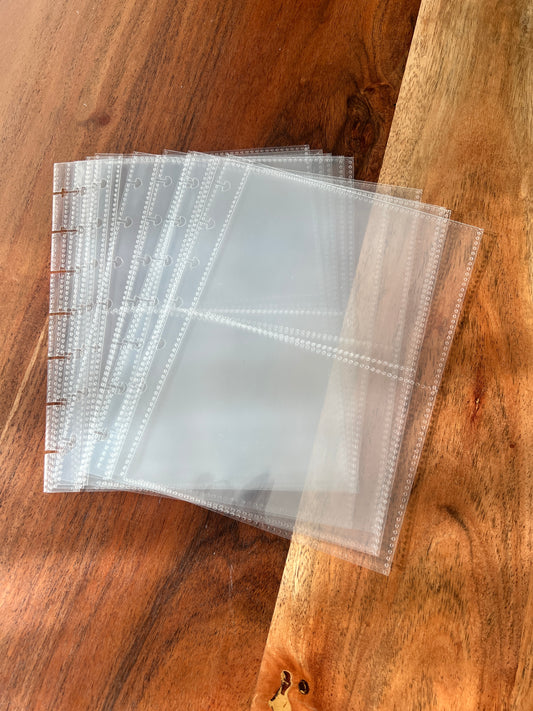 Refill Discbound Sticker Album • 2-pocket sleeves (98x128mm)