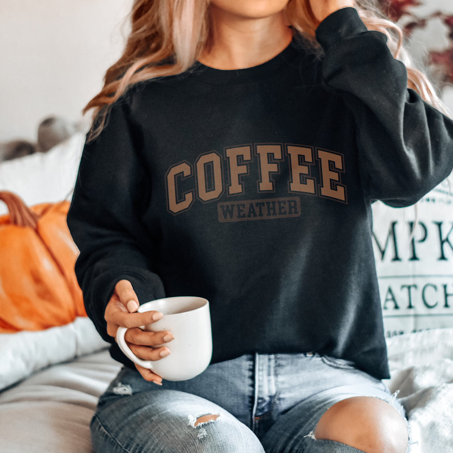 "Coffee Weather" Sweatshirt/Hoodie • Lifestyle