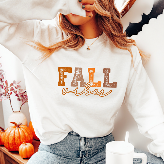 "Fall Vibes" Sweatshirt/Hoodie • Autumn/Fall
