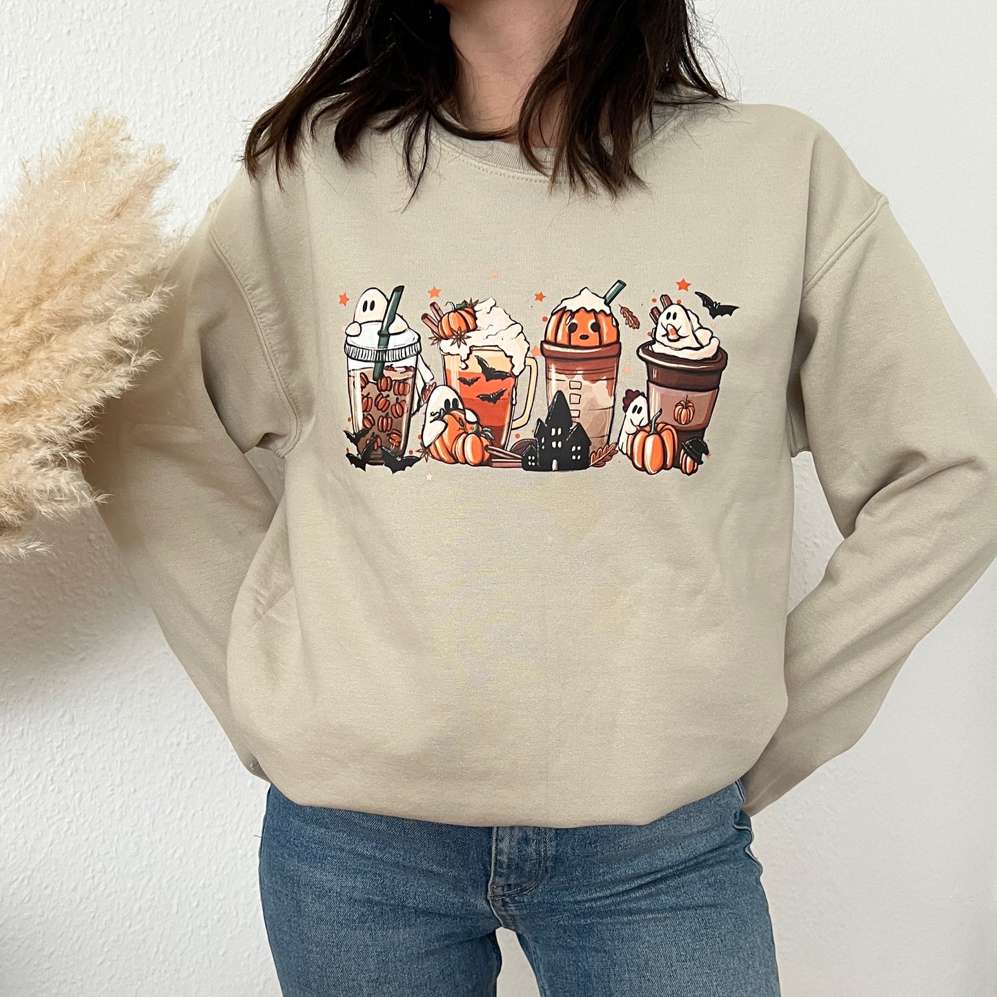 "Spooky Pumpkin Spice Gang" Halloween Sweatshirt/Hoodie • Lifestyle Collection