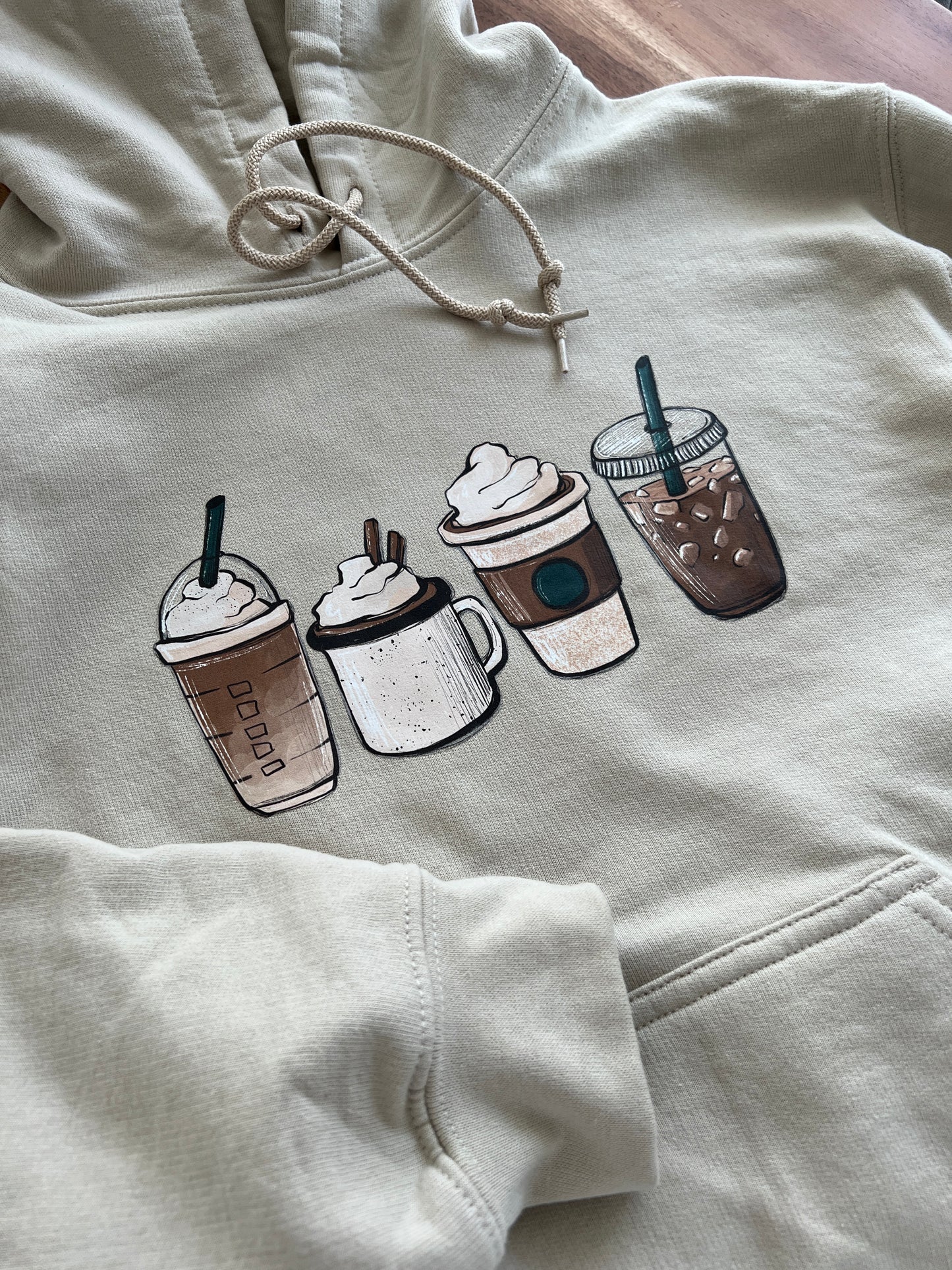 "Coffee Gang" Sweatshirt/Hoodie • Lifestyle Collection