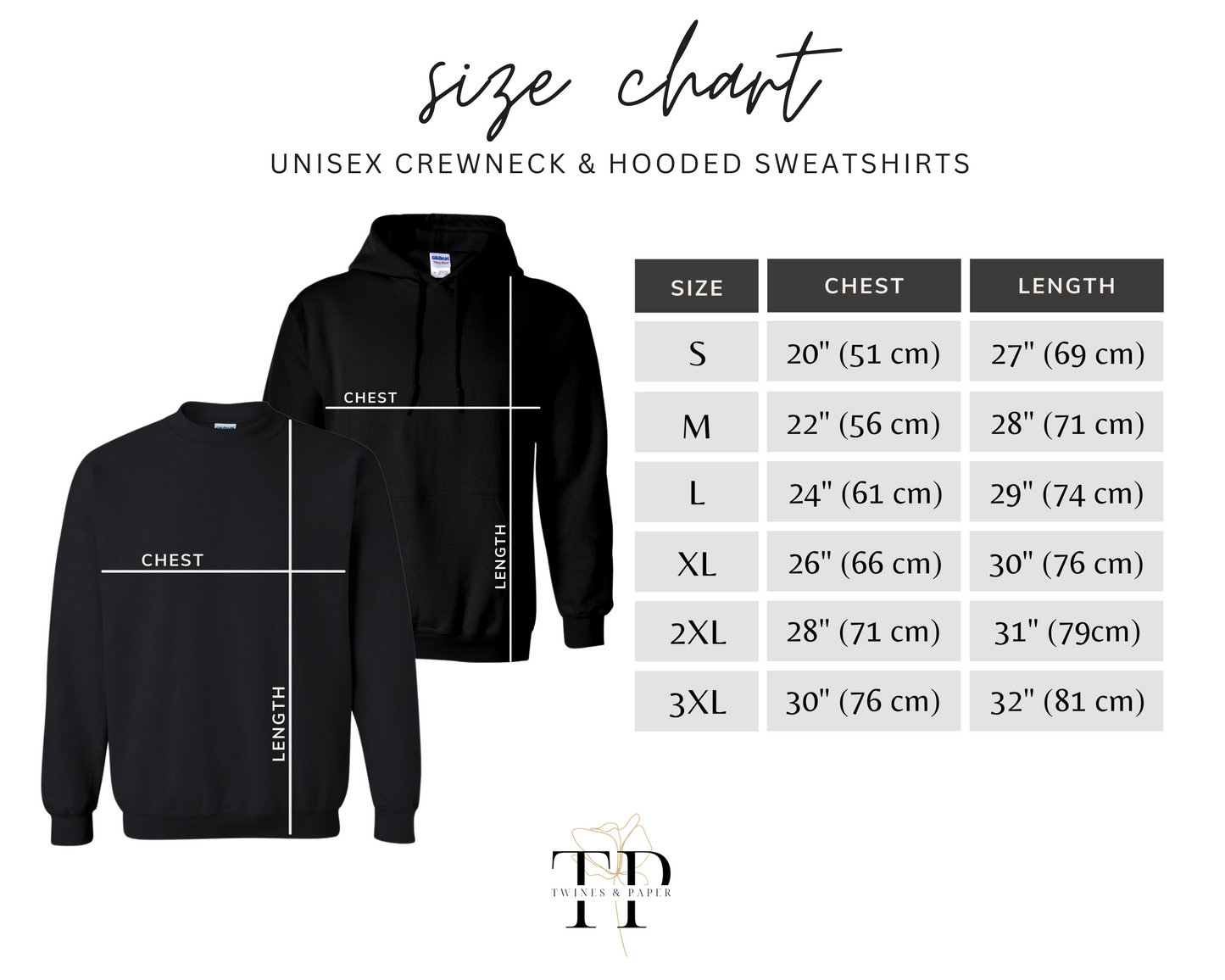 „Custom Design“ Sweatshirt/Hoodie • Wählen Sie Ihre eigenen Farben • Planner Collection