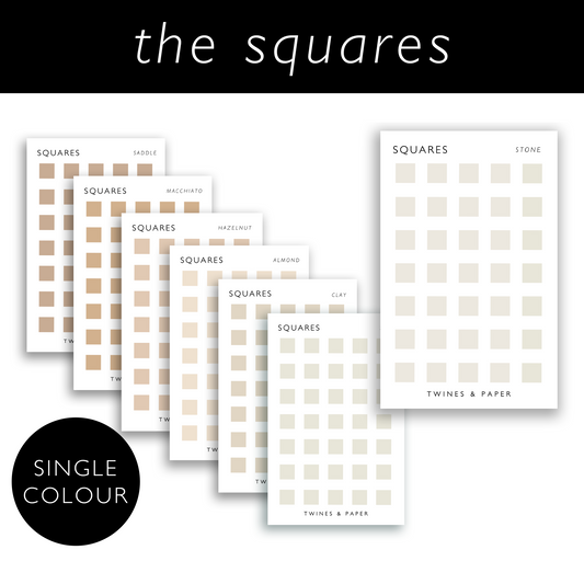 Square Stickers • Shape Stickers • Business Card Size • Transparent Matte