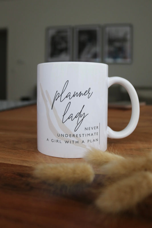 Coffee Mug • Planner Lady • Keep Calm & Plan On
